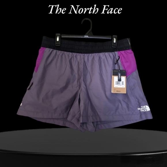 NWT The North Face Size Large Purple Windwall Windchill Athletic Shorts - Picture 16 of 16